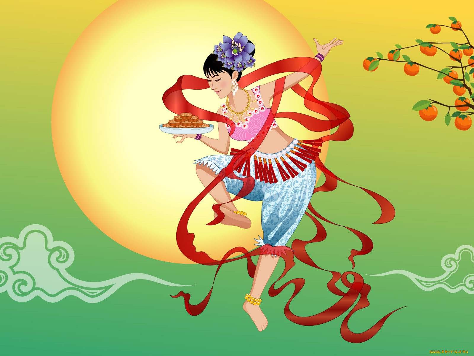 moon, goddess, , 